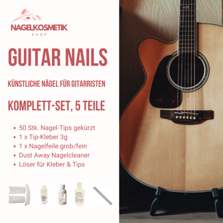 Künstliche Nägel Gitarristen